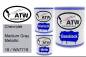 Preview: Chevrolet, Medium Gray Metallic, 18 / WA7719: 1L Lackdose + 1L Klarlack + 500ml Härter - Set, von ATW Autoteile West.